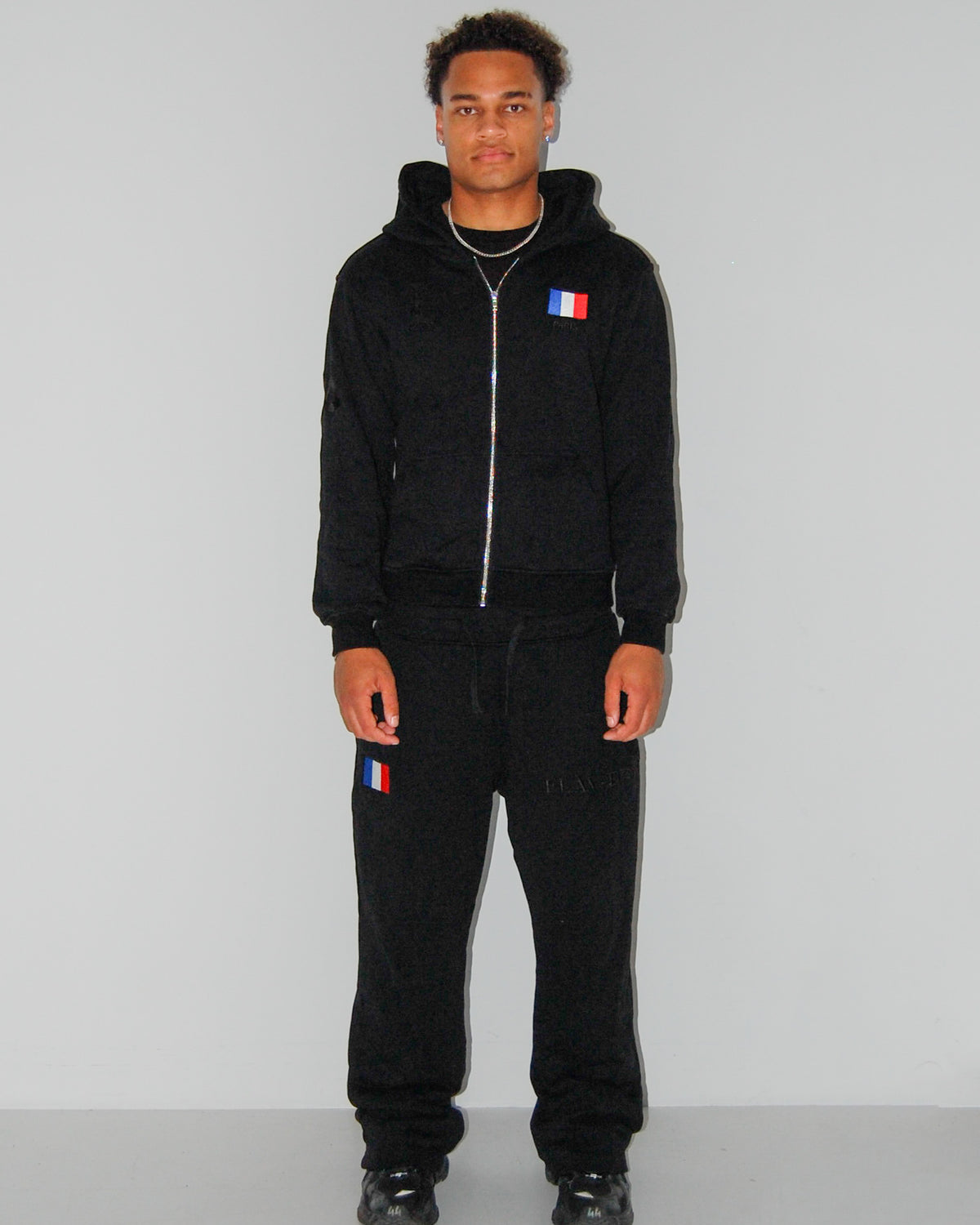 BLACK PARIS TRACKSUIT