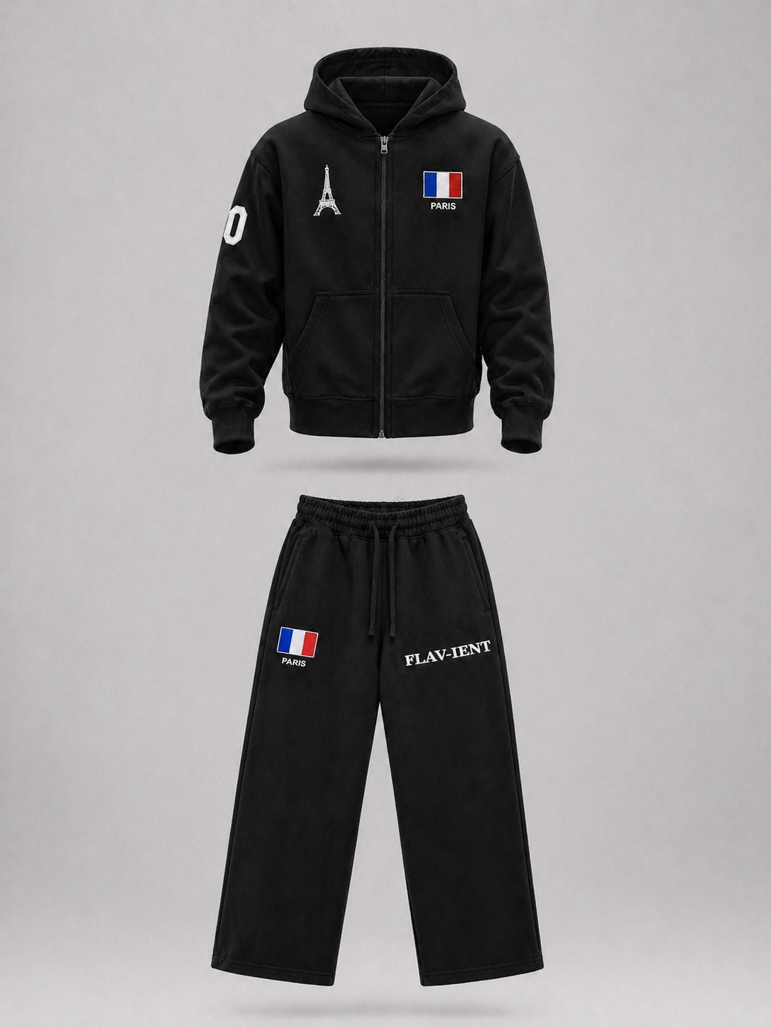 Black Paris Tracksuit